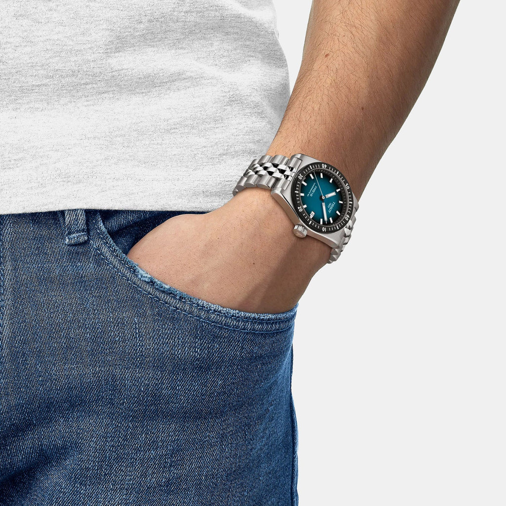 TISSOT Men Automatic Multicolour Dial Analog Stainless Steel Watch