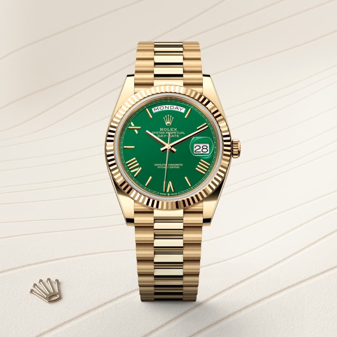 Rolex Day-Date Green Dial Gold Edition