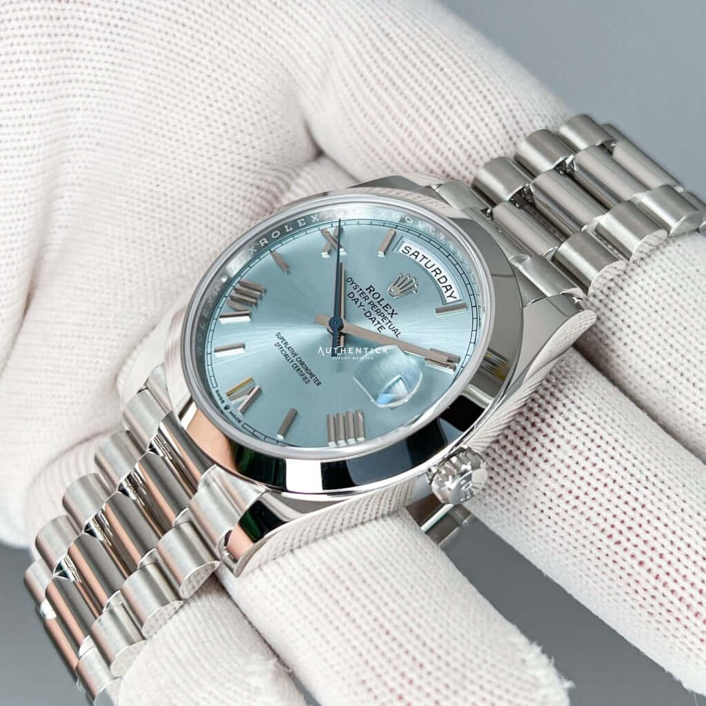 Rolex  Frost Blue Presidential Day-Date