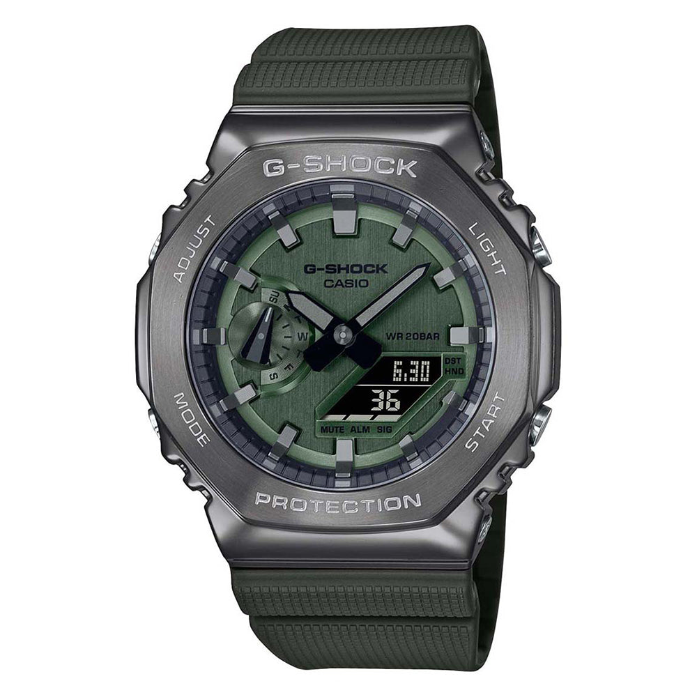 Casio G-Shock GM-2100B-3A “CasiOak” – Green Dial Edition
