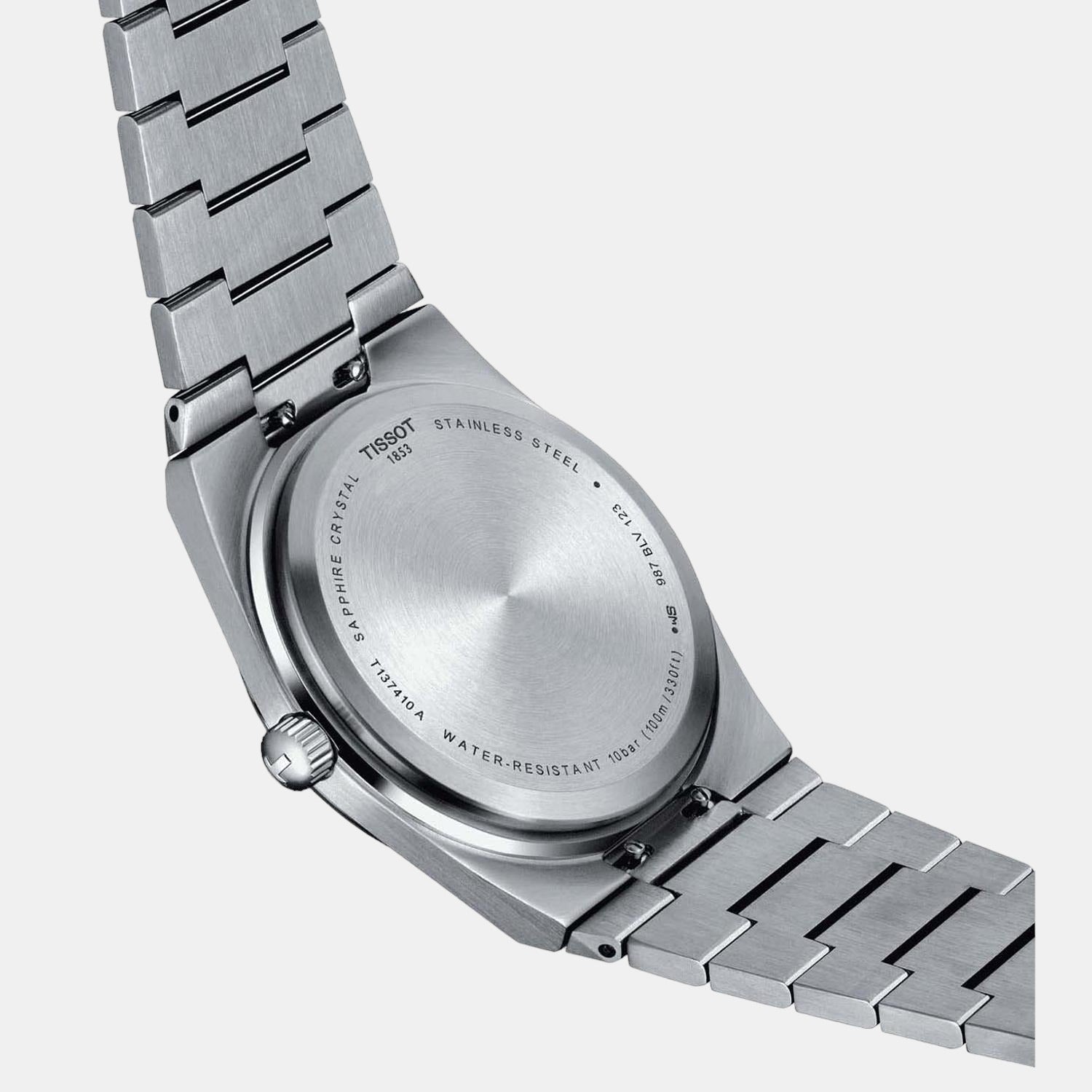 Tissot PRX Black Dial Stainless Steel Watch