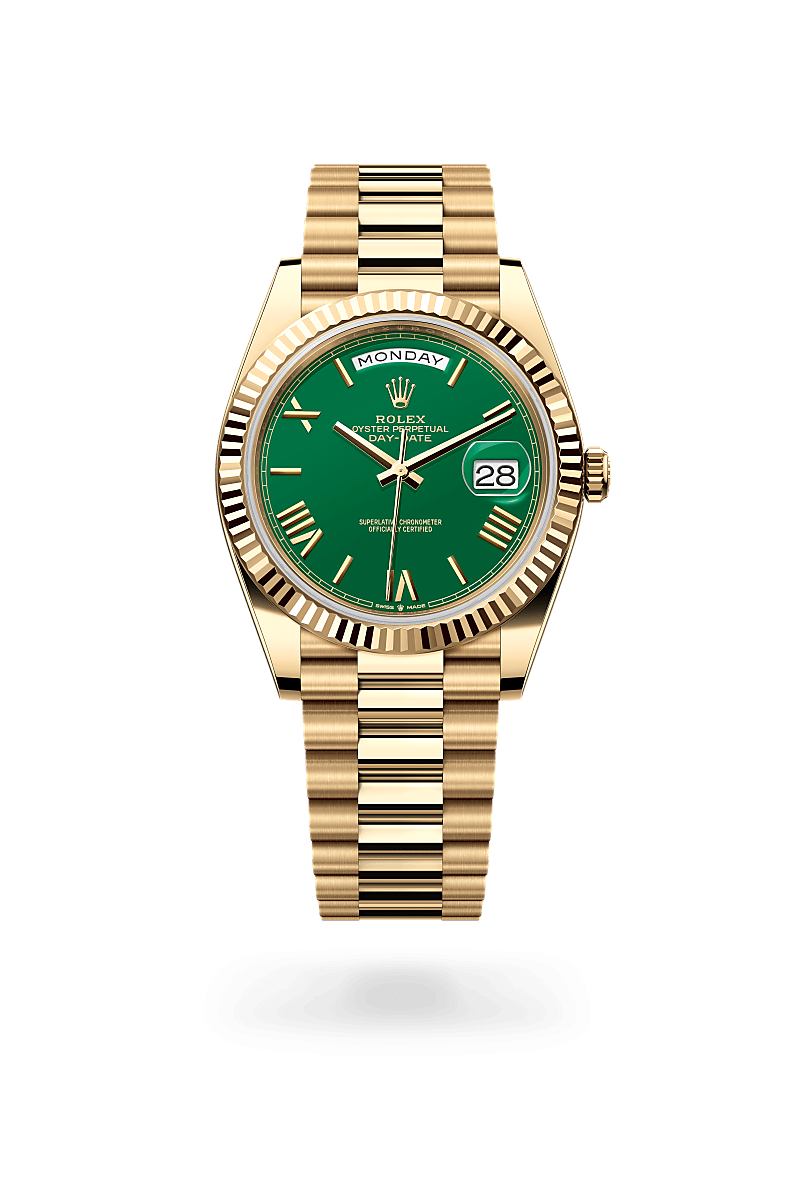 Rolex Day-Date Green Dial Gold Edition
