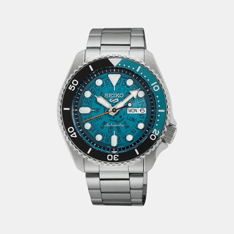 SEIKO 5 Sports Men Automatic Blue Dial Analog Stainless Steel