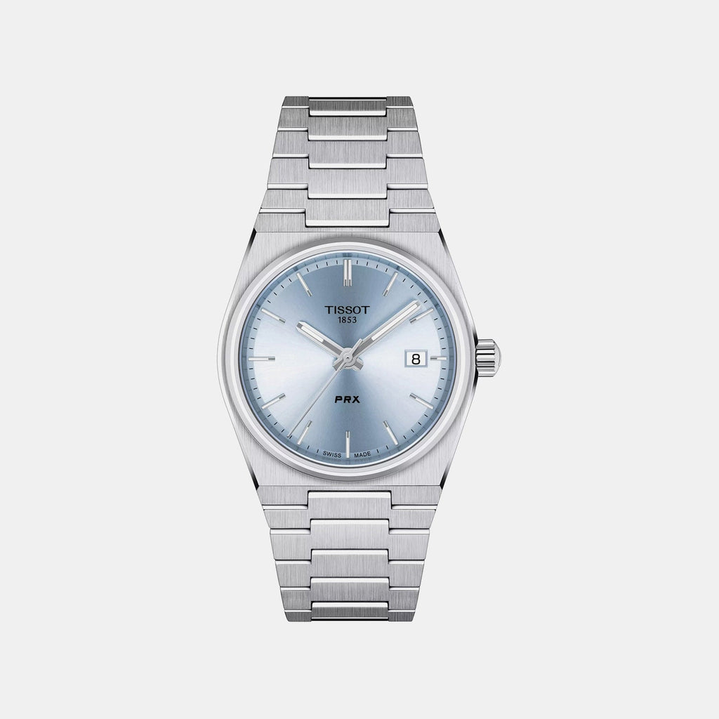 Tissot PRX Ice Blue Stainless Steel Watch