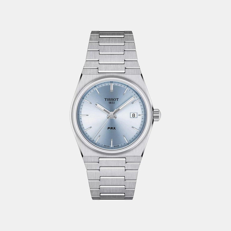 Tissot PRX Ice Blue Stainless Steel Watch