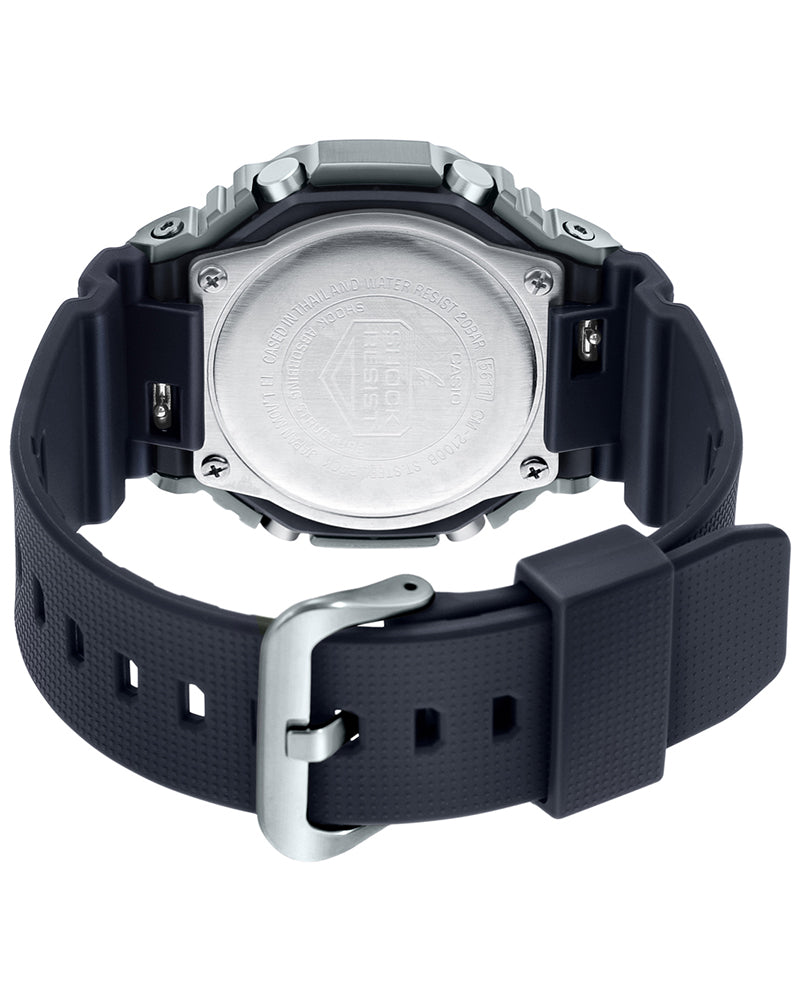 Casio G-Shock GM-2100-1A “CasiOak” – Silver Metal Edition