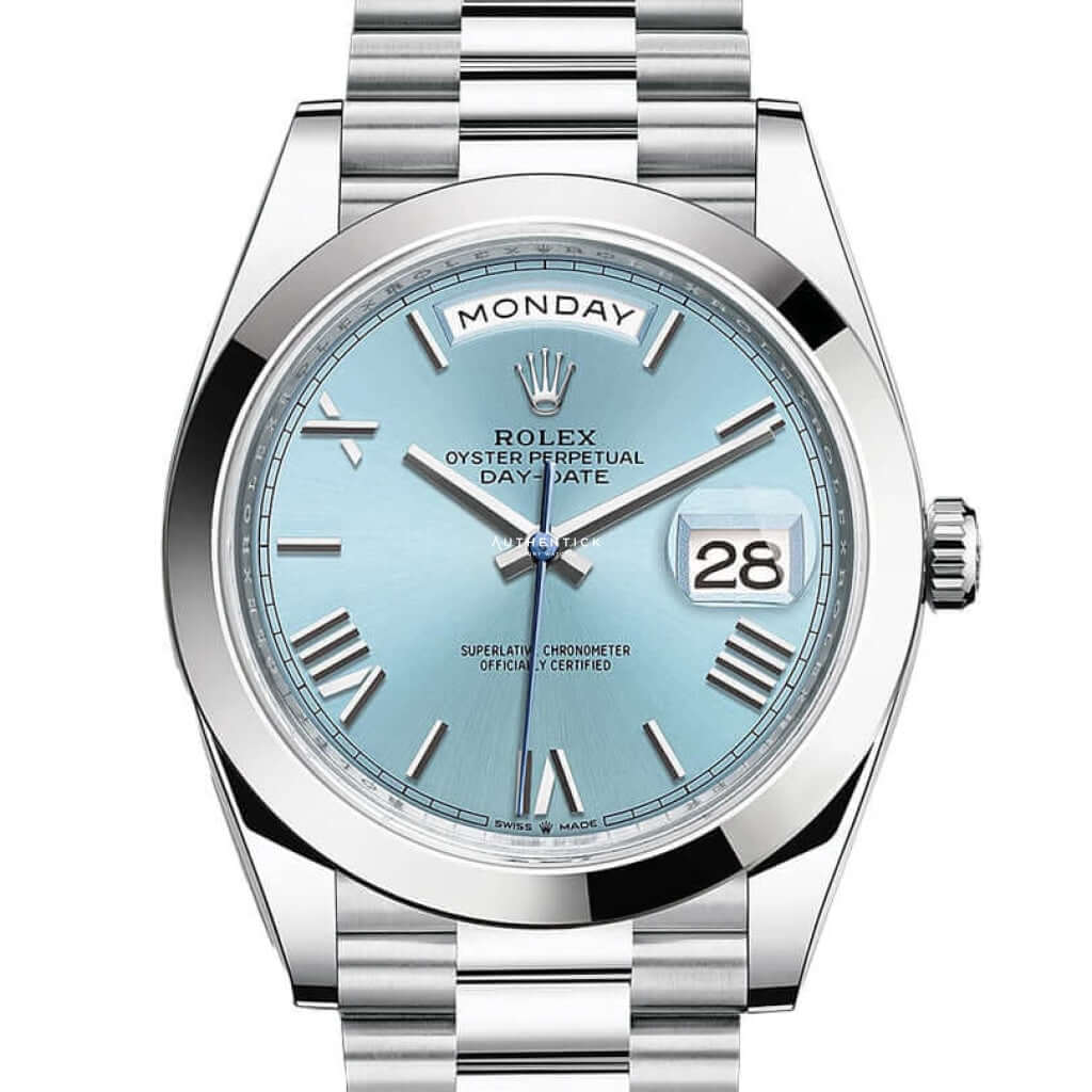 Rolex  Frost Blue Presidential Day-Date
