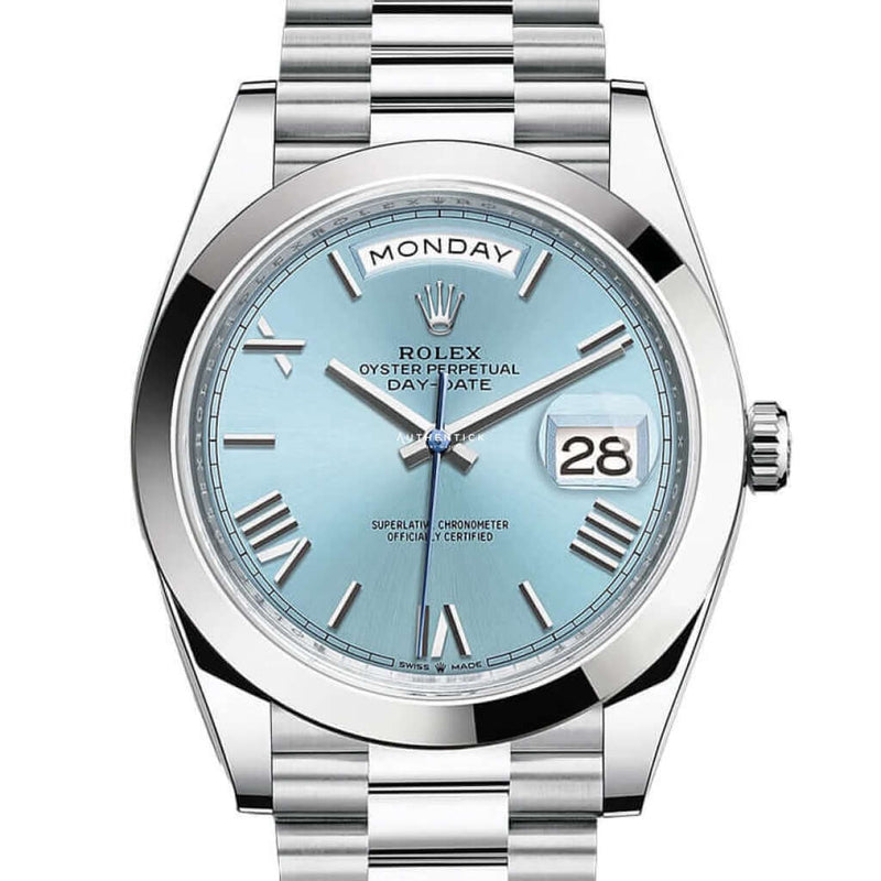 Rolex  Frost Blue Presidential Day-Date
