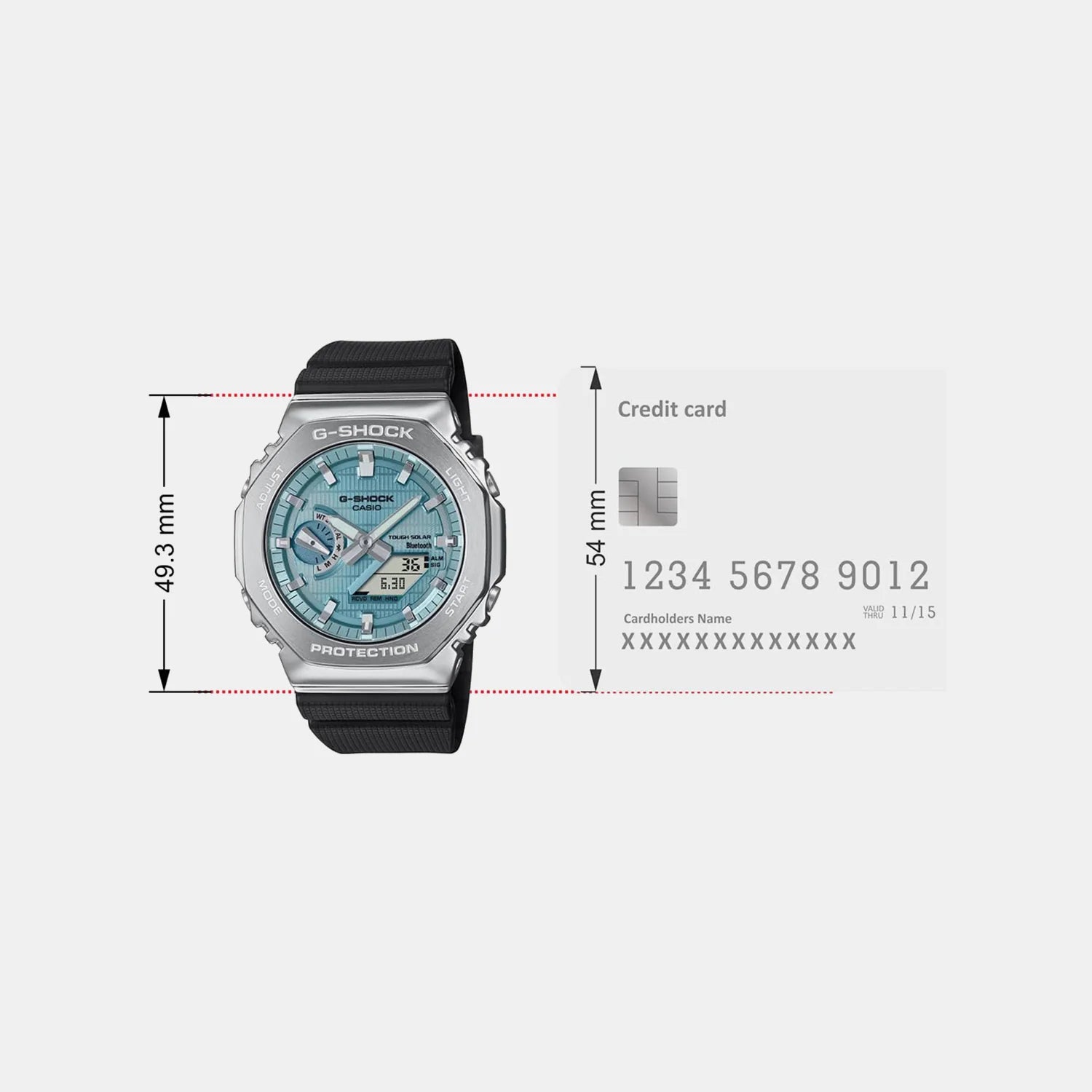 Casio G-Shock GM-B2100 Ice Blue Edition