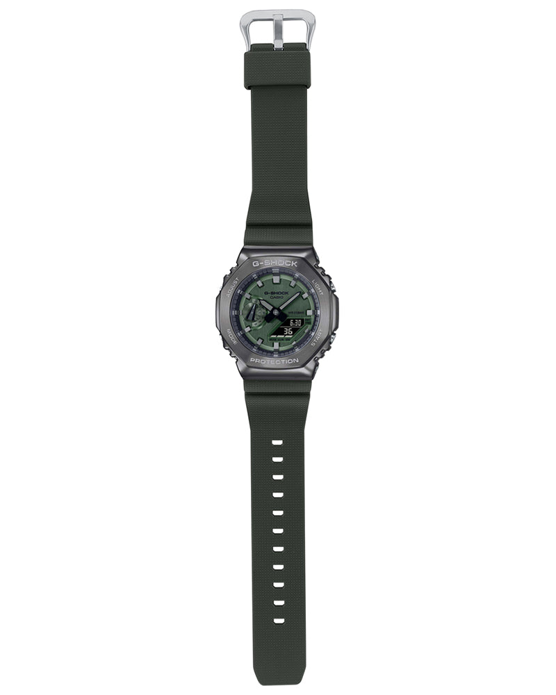 Casio G-Shock GM-2100B-3A “CasiOak” – Green Dial Edition