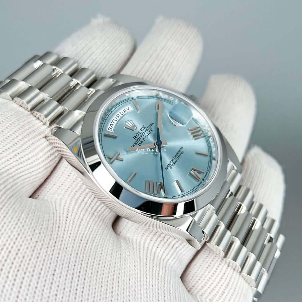 Rolex  Frost Blue Presidential Day-Date
