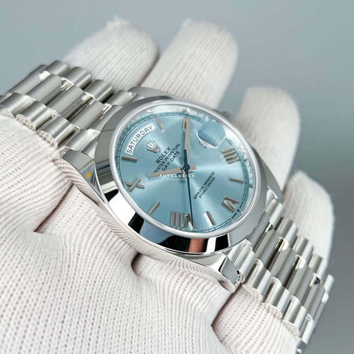 Rolex  Frost Blue Presidential Day-Date